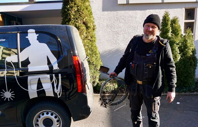 Dietmar Konnerth  gefällt an seinem Beruf, dass er viel herumkommt.<span class='image-autor'>Foto: Marion Brucker</span>