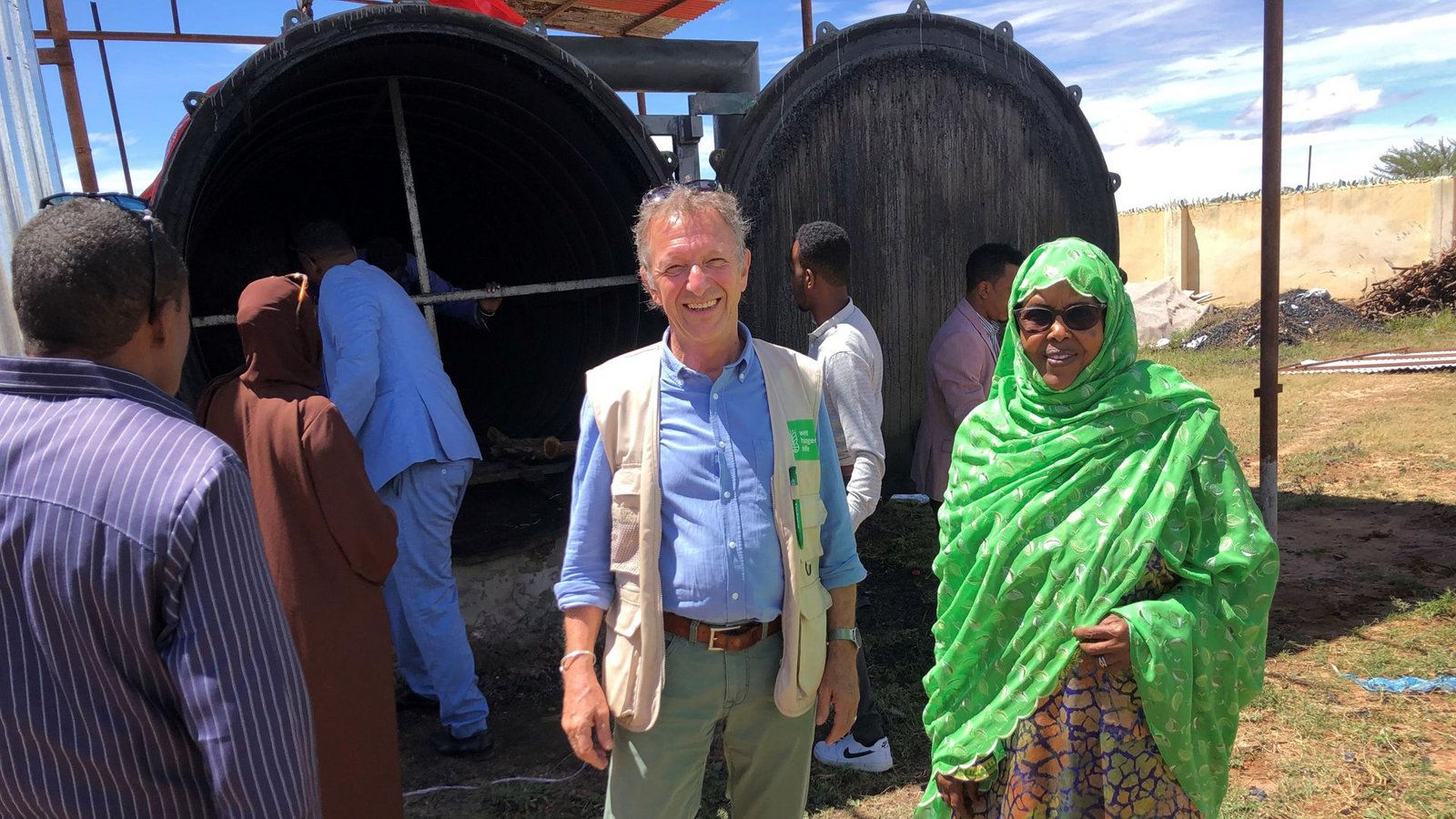 Thomas Hoerz und die somaliländische Umweltministerin Shukri Haji BandaFoto: privat/privat Thomas Hoerz und die somaliländische Umweltministerin Shukri Haji BandaFoto: privat/privat