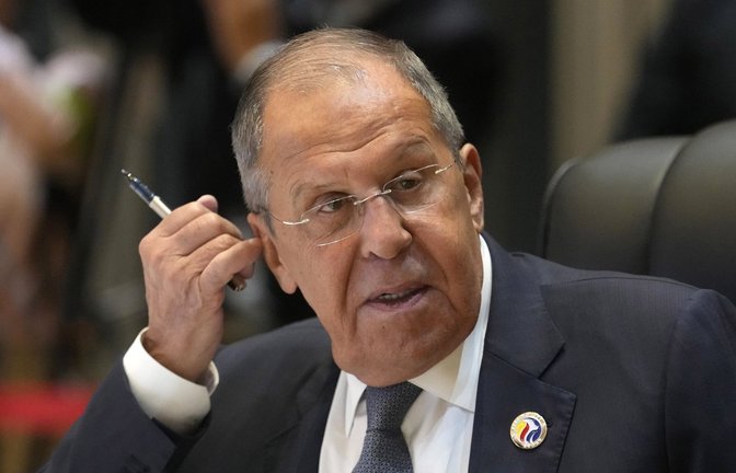 Der russische Außenminister Sergej Lawrow<span class='image-autor'>Foto: dpa/Sakchai Lalit</span>