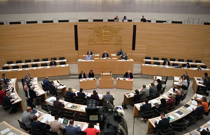 Der Landtag von Baden-Württemberg - ein AfD-Abgeordneter hat sich durch politische Unkorrektheit hervorgetan und Ärger aus Baden auf sich gezogen. (Archivbild)<span class='image-autor'>Foto: Katharina Kausche/dpa</span>