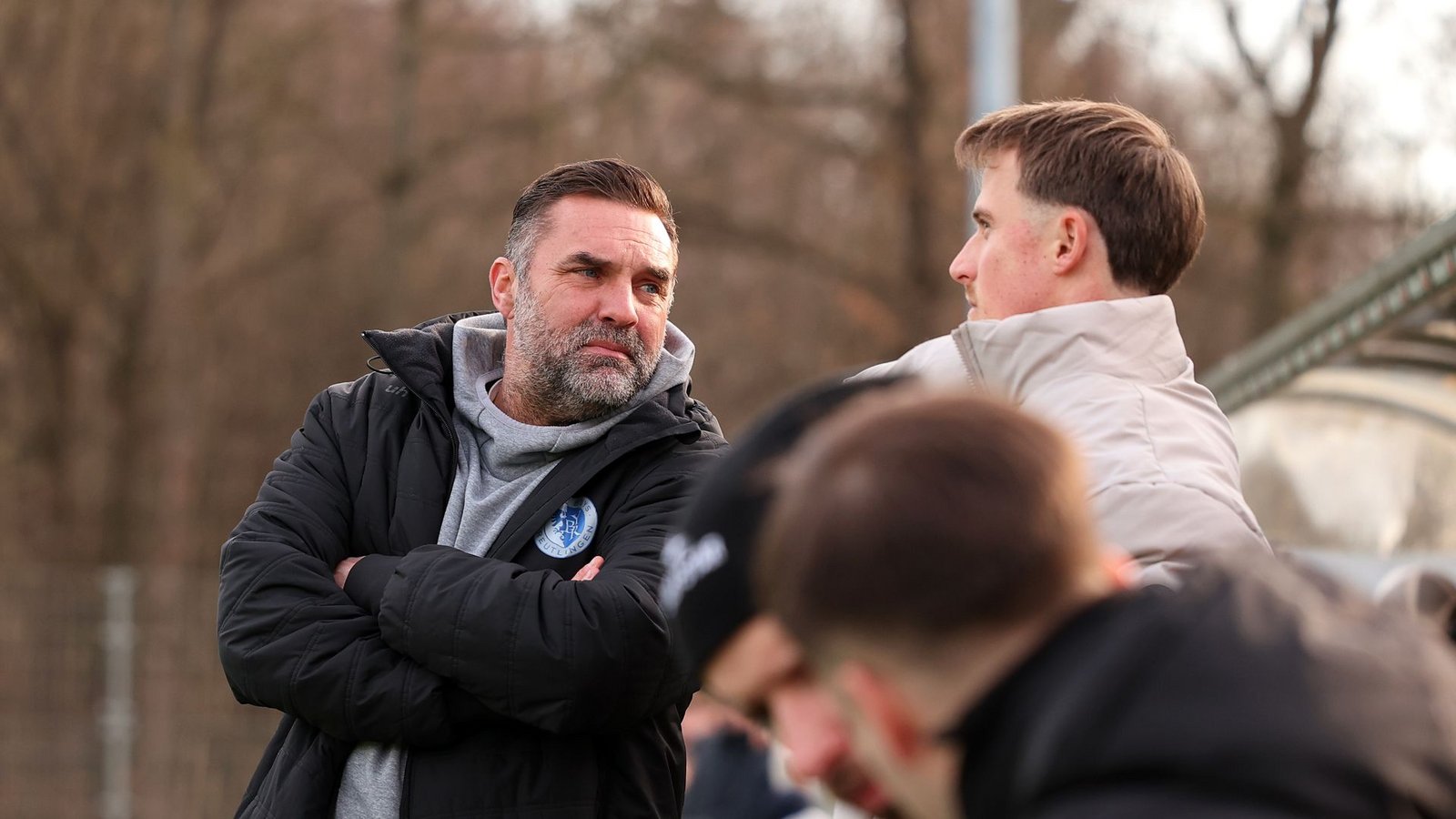 Young-Boys-Coach Volker Grimminger (li.).Foto: Baumann/Alexander Keppler