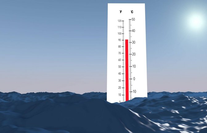 Die Weltmeere haben Fieber: Forscher haben sich den IPCC-Weltklimabericht von 1996 vorgenommen und die darin enthaltenen Meeresspiegel-Prognosen einem Realitäts-Check unterzogen.<span class='image-autor'>Foto: Imago/Zoonar</span>
