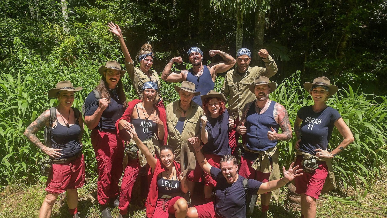 Die Kandidaten der 17. Staffel von „Ich bin ein Star – Holt mich hier raus!“Foto: RTL