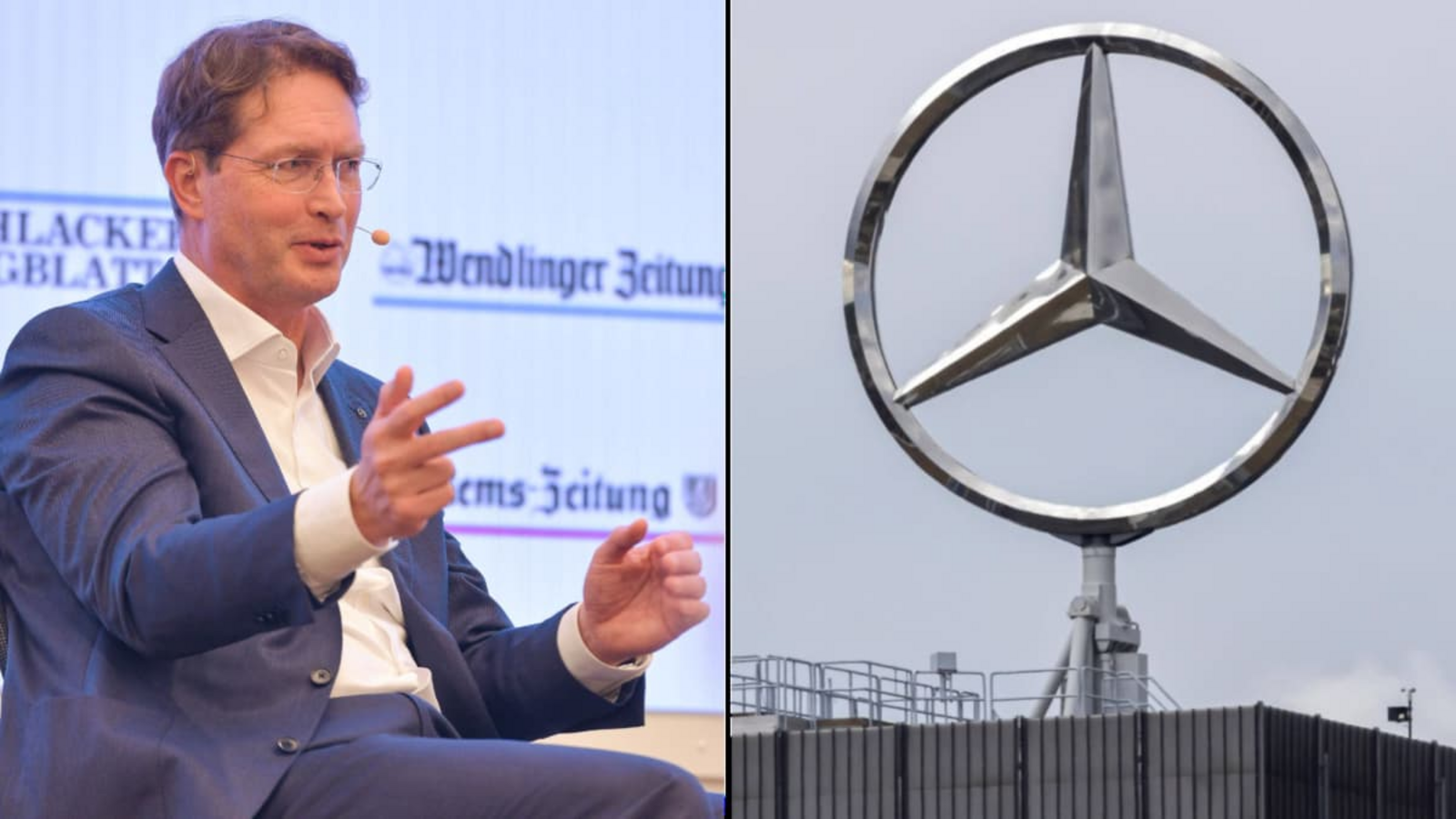 War Gast bei einer Veranstaltung unserer Zeitungen: Mercedes-Chef Ola KälleniusLichtgut/Max Kovalenko, www.imago-images.de