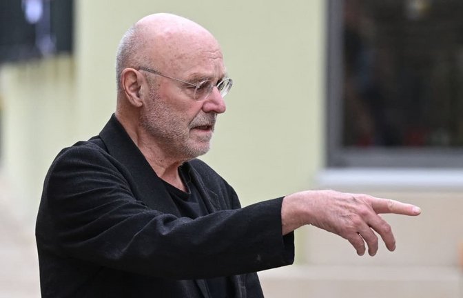 Die Sammlung Würth besitzt mehr als 70 Werke von Anselm Kiefer – zur Eröffnung seiner Ausstellung „Alles, was der Fall ist“ kam der 81-Jährige in die Kunsthalle Würth nach Schwäbisch Hall.<span class='image-autor'>Bernd Weißbrod/dpa</span>