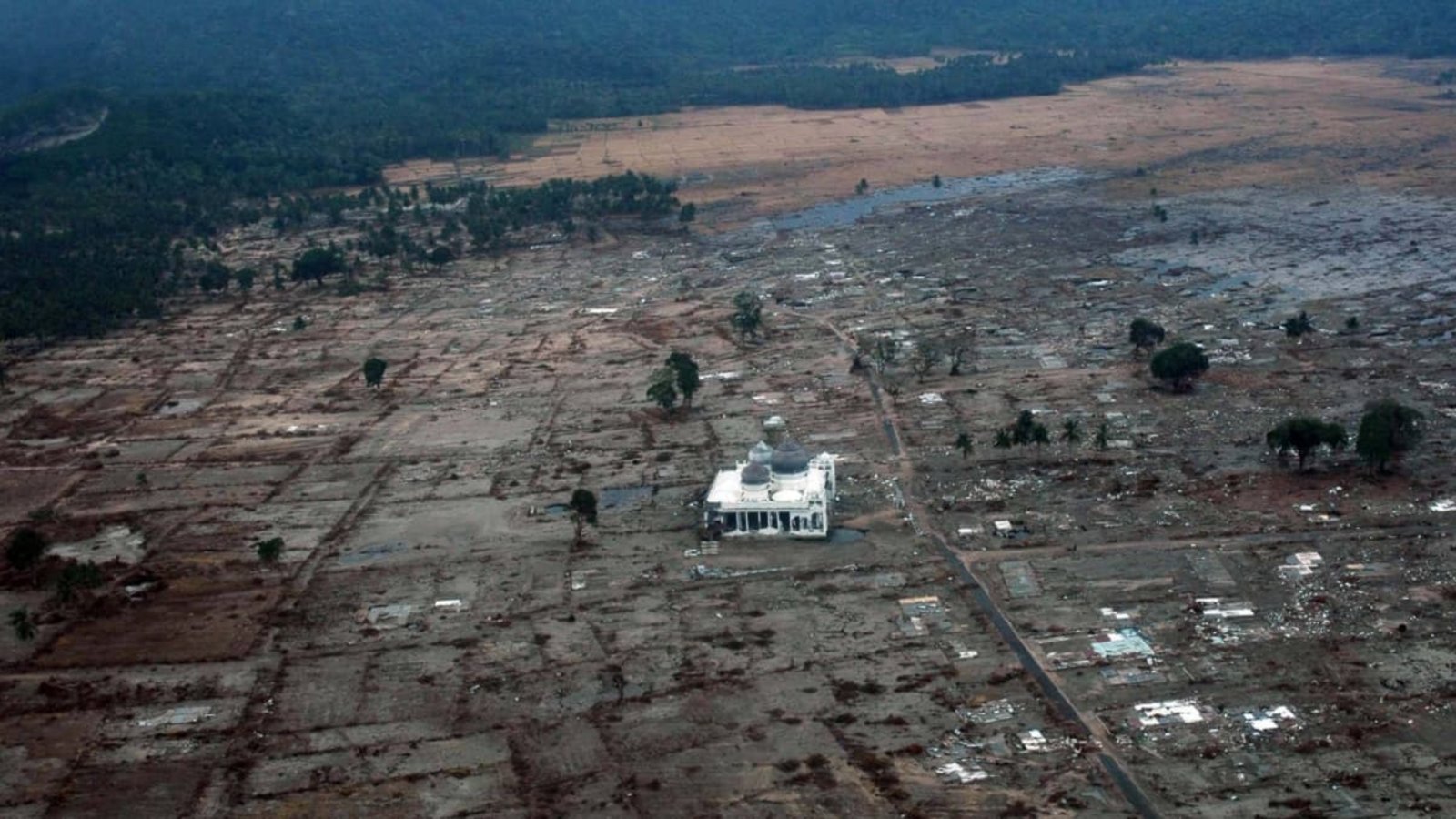 Das Erdbeben im Indischen Ozean am 26. Dezember 2004 war ein unterseeisches Megathrust-Erdbeben mit einer Magnitude von 9,1 und dem Epizentrum 85 Kilometer vor der Nordwestküste der indonesischen Insel Sumatra. Es war das drittstärkste jemals aufgezeichnete Beben und löste eine Reihe verheerender Tsunamis an den Küsten des Indischen Ozeans aus.Imago/Newscom World