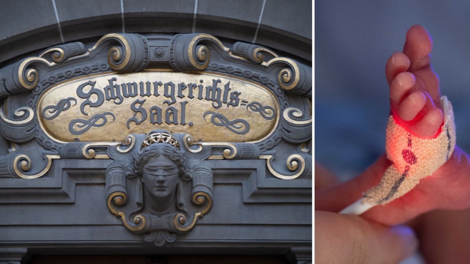 Im Frühchen-Prozess am Tübinger Landgericht sagten am Montag die Gutachter aus.Carolin Albers/Boris Roessler/dpa/Archiv