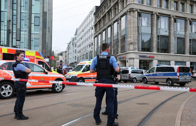 Ein mutmaßlicher Amokfahrer hat in Leipzig mehrere Menschen getötet und verletzt.<span class='image-autor'>Foto: Jan Woitas/dpa</span>