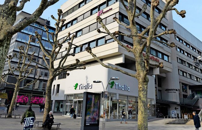 Das Wittwer-Haus soll 2030 abgerissen werden. Kann es nach dem Auszug der Buchhandlung für ein Pop-up-Projekt genutzt werden?<span class='image-autor'>Foto: Lichtgut/Leif Piechowski</span>