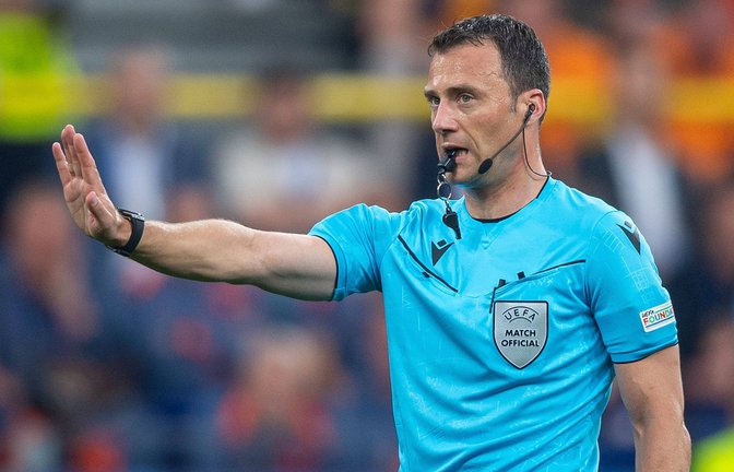 Bei der WM 2022 in Katar war Zwayer nicht im Einsatz, dafür nominierte ihn die UEFA für die EM 2024 in Deutschland (Archivbild).<span class='image-autor'>Foto: IMAGO/Matthias Koch/Sebastian Räppold</span>