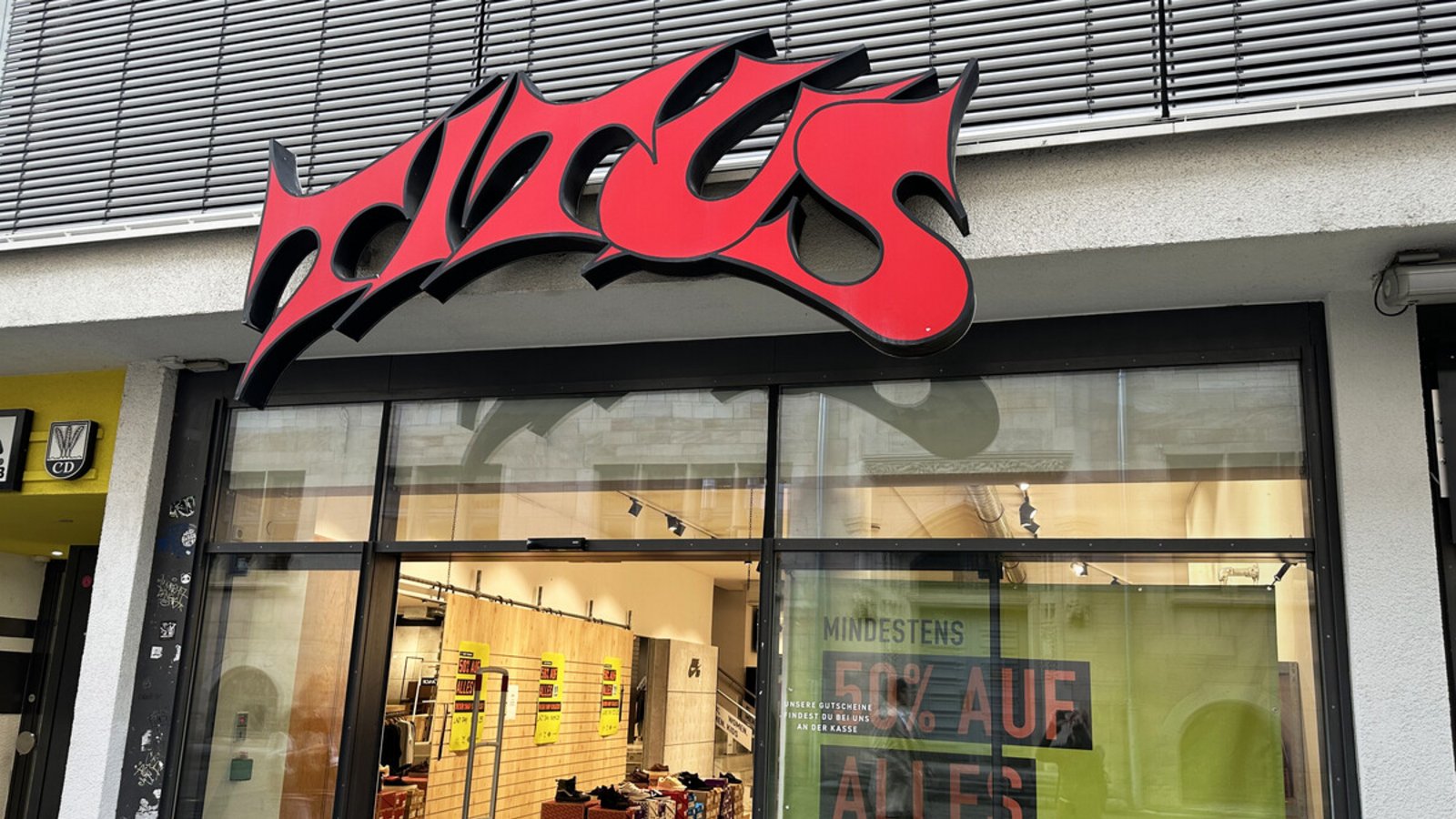 Stuttgarts Titus-Filiale schließt.Foto: Krug Stuttgarts Titus-Filiale schließt.Foto: Krug