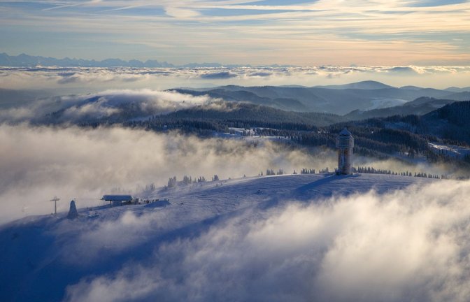 Für den Bau eines Fernsehturms hat man am Feldberg schon mal den Naturschutz zurückgestellt.<span class='image-autor'>Foto: TMBW/Silas Stein</span>