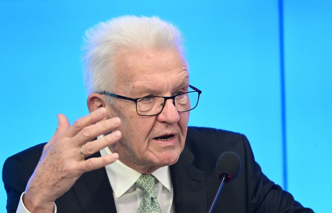 Ministerpräsident Winfried Kretschmann hat kein Verständnis für geflüchtete Straftäter.<span class='image-autor'>Foto: dpa/Bernd Weißbrod</span>