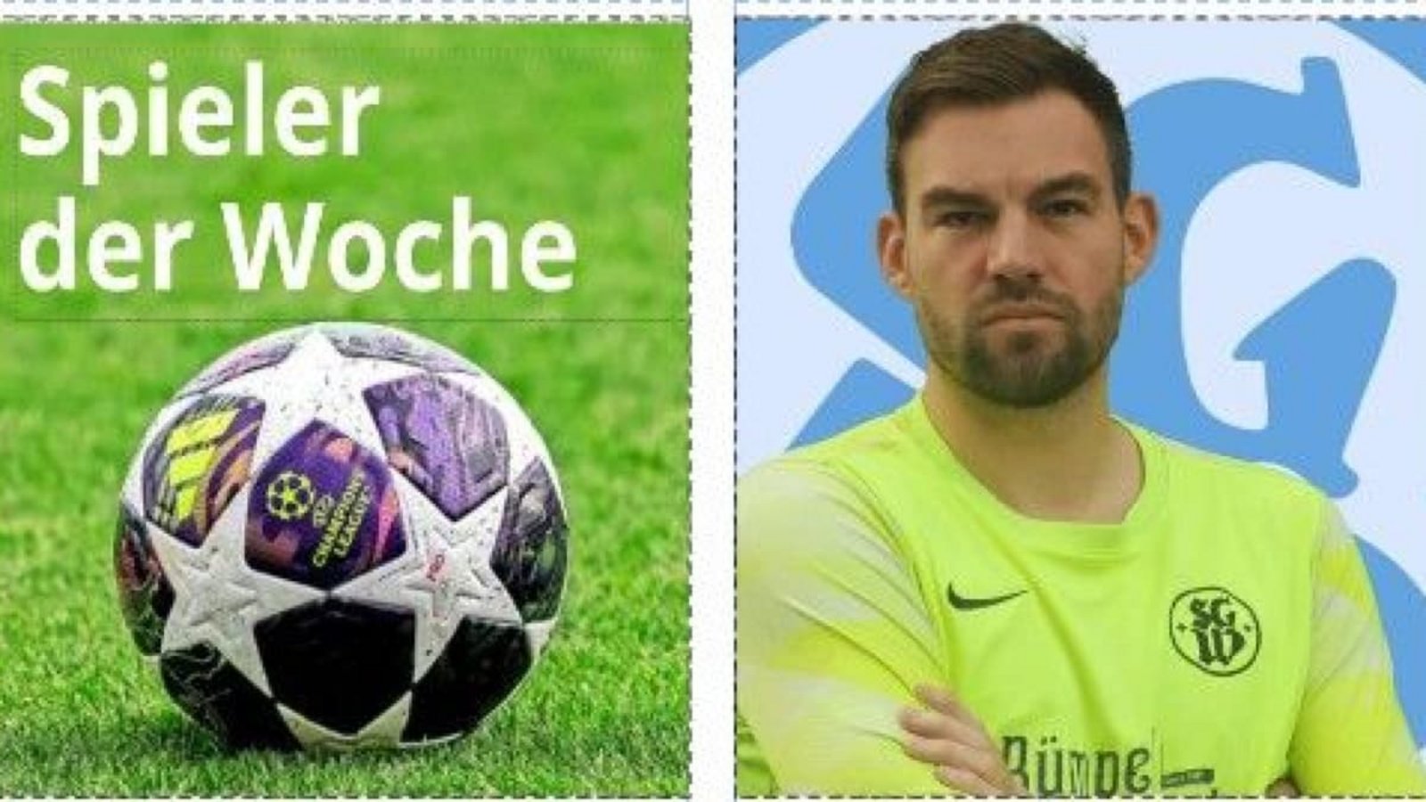 Eric Maier von der SG Stuttgart-West ist der Spieler der Woche.Archiv, privat