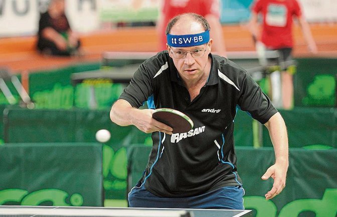 Hartmut Freund gab bei den Malmö Open keinen einzigen Satz ab. Foto: Archiv/privat