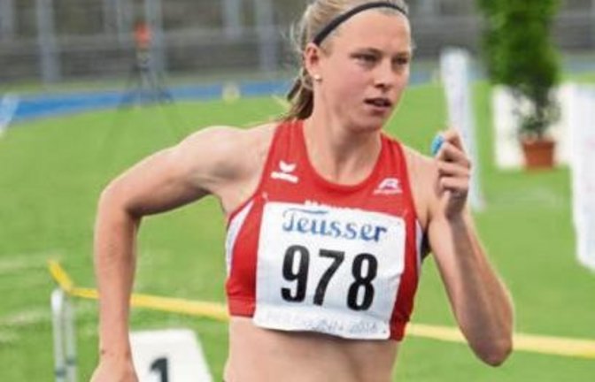 Hat ihr Ticket zu den Olympischen Spielen gelöst: Daniela Ferenz Foto: privat