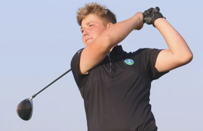 Johannes Bossert hat bei den International Junior Golf Masters im Golfclub Issum/Niederrhein einen neuen Platzrekord aufgestellt. <span class='image-autor'>Foto: privat</span>