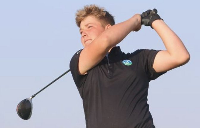 Johannes Bossert hat bei den International Junior Golf Masters im Golfclub Issum/Niederrhein einen neuen Platzrekord aufgestellt. <span class='image-autor'>Foto: privat</span>