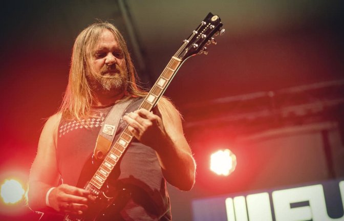 Scott Hill von Fu Manchu (hier bei einem Auftritt vor wenigen Tagen in Rom)<span class='image-autor'>IMAGO/ZUMA Press</span>