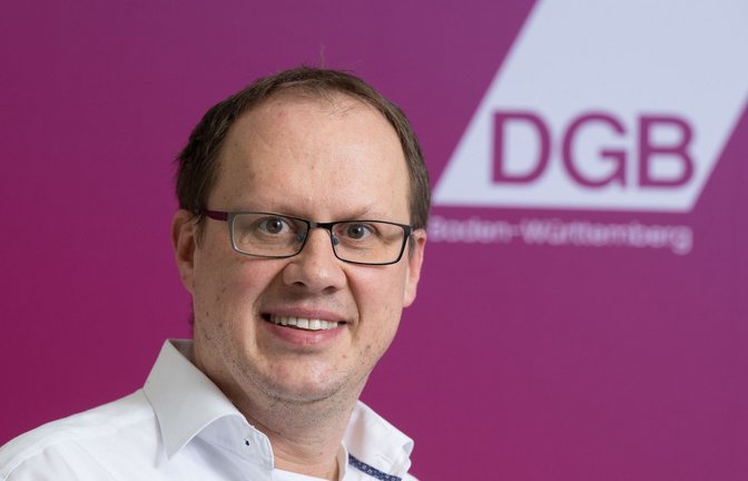 Der DGB-Vorsitzende Kai Burmeister will die Diskussion um Schulden auch auf Landesebene führen.<span class='image-autor'>Foto: dpa/Bernd Weißbrod</span>