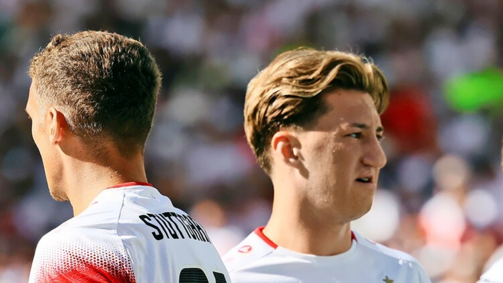 Gegen Everton starteten Grischa Prömel (li.) und Angelo Stiller auf der Doppelsechs. Das ist auch in den ersten Pflichtspielen der Saison ein realistisches Szenario.Foto: imago/Sportfoto Rudel Gegen Everton starteten Grischa Prömel (li.) und Angelo Stiller auf der Doppelsechs. Das ist auch in den ersten Pflichtspielen der Saison ein realistisches Szenario.Foto: imago/Sportfoto Rudel