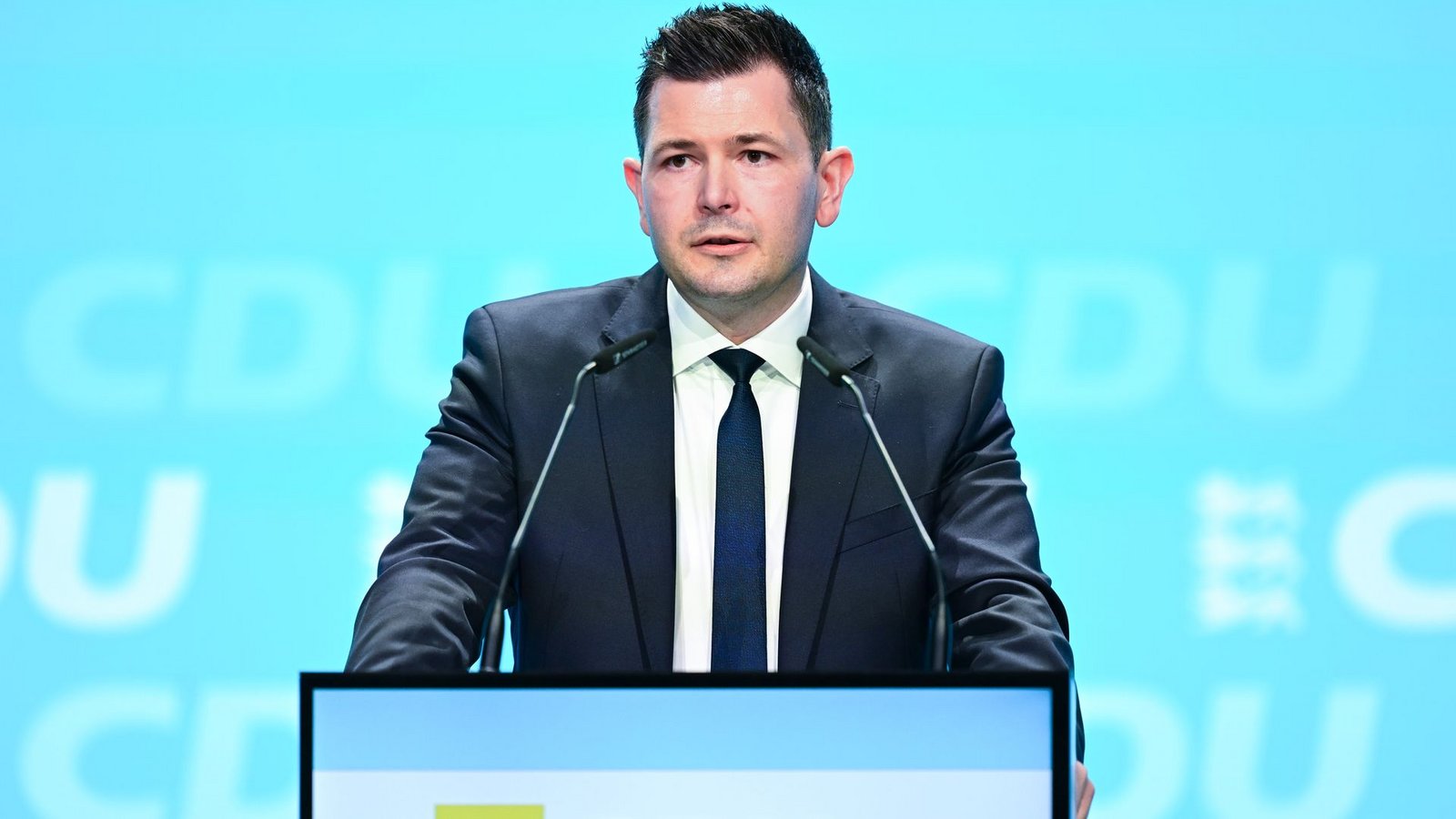 CDU-Generalsekretär Tobias Vogt wirft den Grünen eine schmutzige Wahlkampfführung vor. (Archivbild)Foto: Bernd Weißbrod/dpa CDU-Generalsekretär Tobias Vogt wirft den Grünen eine schmutzige Wahlkampfführung vor. (Archivbild)Foto: Bernd Weißbrod/dpa