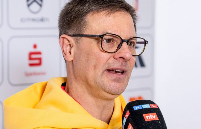 Ein gefragter Mann: Olaf Tabor, der Leistungssport-Vorstand im Deutschen Olympischen Sportbund (DOSB).<span class='image-autor'>Foto: IMAGO/Eibner</span>