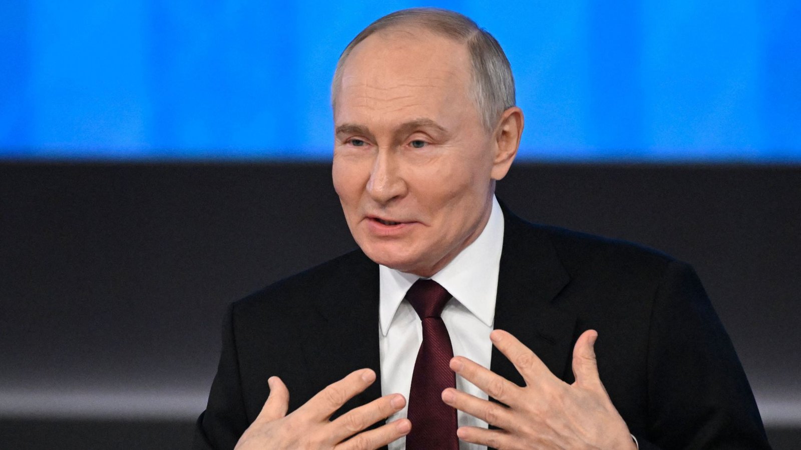 Wladimir Putin sieht die Ukraine als eine Art Schießübungsplatz.Foto: AFP/ALEXANDER NEMENOV Wladimir Putin sieht die Ukraine als eine Art Schießübungsplatz.Foto: AFP/ALEXANDER NEMENOV