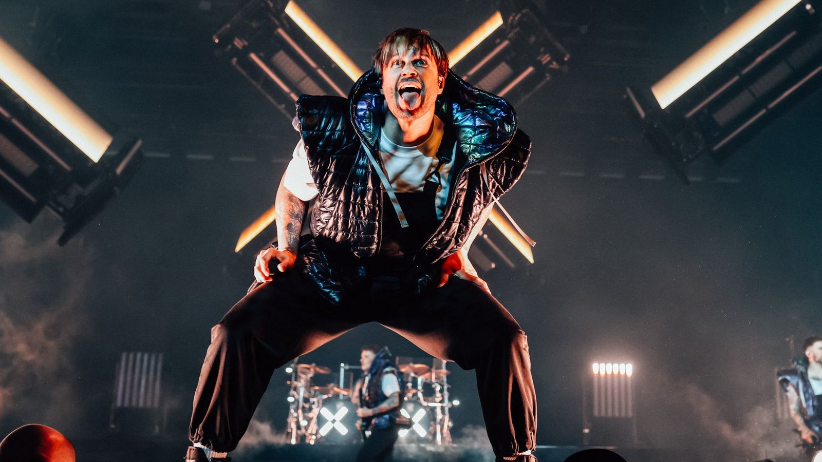 Sänger Kevin Ratajczak ist Gründungsmitglied von Electric Callboy – damals noch Eskimo Callboy.Foto: Lichtgut Sänger Kevin Ratajczak ist Gründungsmitglied von Electric Callboy – damals noch Eskimo Callboy.Foto: Lichtgut
