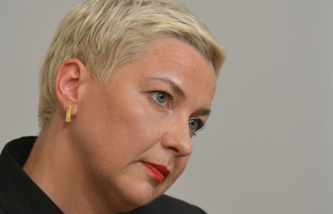 Die Musikerin und politische Aktivistin Maria Kolesnikowa<span class='image-autor'>APA-Images/Wolfgang Sos/actionpress</span>
