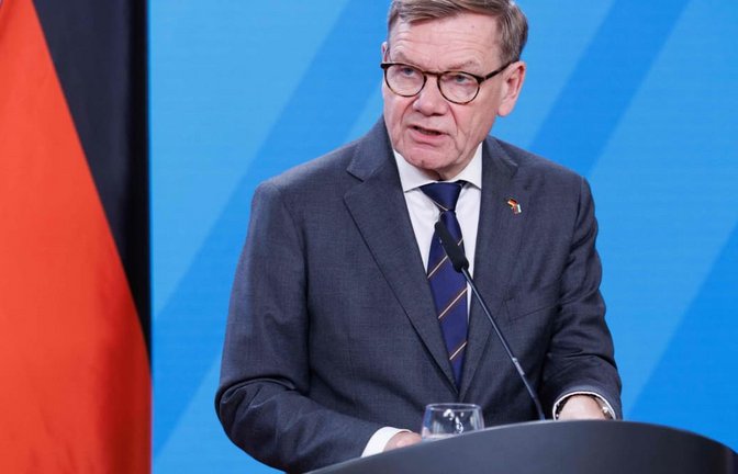 Johann Wadephul (CDU) wird am Freitag zu einem Außenministertreffen in Istanbul erwartet (Archivfoto).<span class='image-autor'>Carsten Koall/dpa</span>