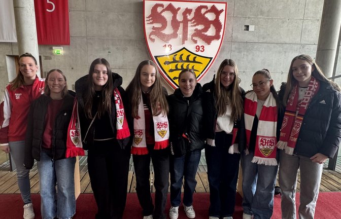 Einen ereignisreichen Tag haben die B-Juniorinnen des SV Horrheim beim VfB Stuttgart erlebt. <span class='image-autor'>Foto: privat</span>