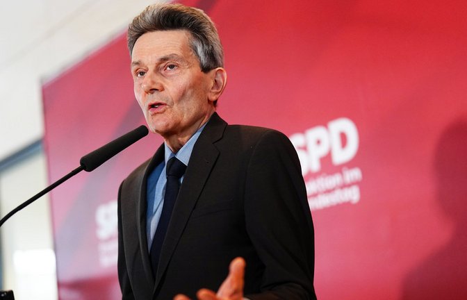 Bis zur Wahl war er SPD-Fraktionschef: Rolf Mützenich.<span class='image-autor'>Foto: dpa/Kay Nietfeld</span>