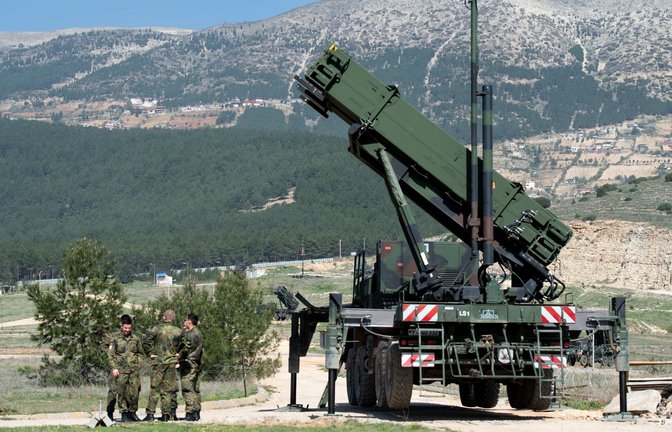 Patriot-Luftbwehr in der Türkei.<span class='image-autor'>Foto: Bernd von Jutrczenka/dpa</span>