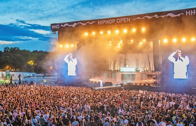 Bei den Hip-Hop-Open im vergangenen Sommer spielte unter anderem die Band K. I. Z. auf dem Cannstatter Wasen.<span class='image-autor'>Foto: Lichtgut/Christoph Schmidt</span>