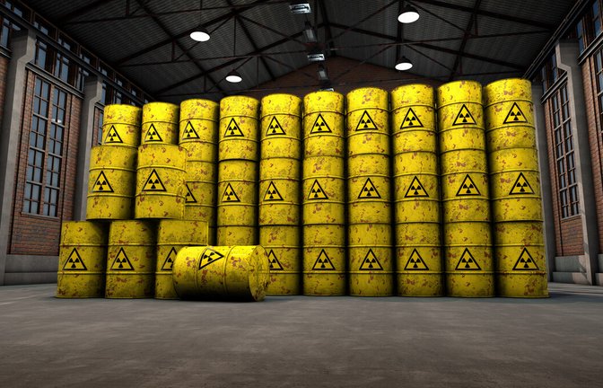 Für Fässer mit Atommüll gibt es keinen sicheren Aufbewahrungsort auf Dauer.<span class='image-autor'>Foto: Fabian - stock.adobe.com</span>