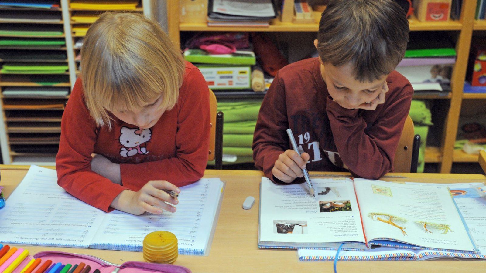 Vier Jahre lang lernen Kinder in Baden-Württemberg an den Grundschulen, dann sprechen die Lehrkräfte eine Empfehlung aus, an welcher Schulart es weitergehen sollte.Foto: dpa/Patrick Seeger Vier Jahre lang lernen Kinder in Baden-Württemberg an den Grundschulen, dann sprechen die Lehrkräfte eine Empfehlung aus, an welcher Schulart es weitergehen sollte.Foto: dpa/Patrick Seeger