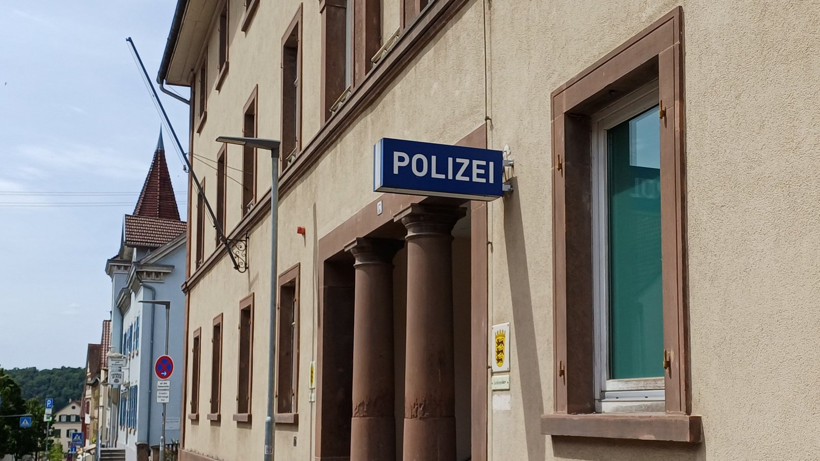 Der derzeitige Standort der Polizei in Vaihingen im denkmalgeschützten Gebäude erfüllt nicht mehr die Anforderungen. Foto: Rücker Der derzeitige Standort der Polizei in Vaihingen im denkmalgeschützten Gebäude erfüllt nicht mehr die Anforderungen. Foto: Rücker