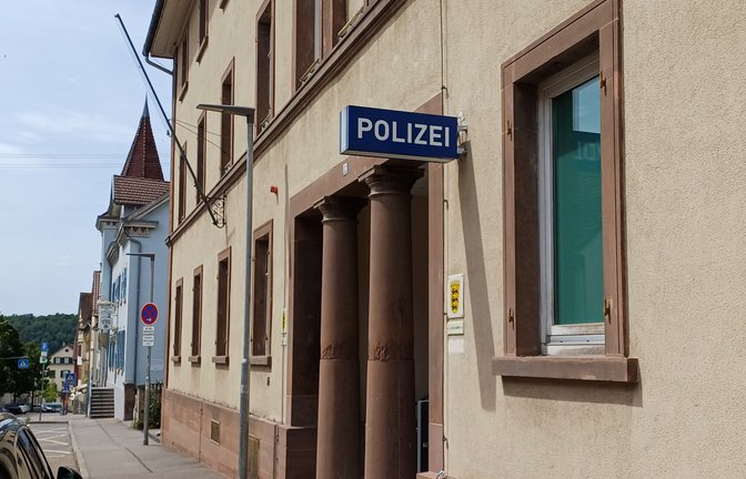 Der derzeitige Standort der Polizei in Vaihingen im denkmalgeschützten Gebäude erfüllt nicht mehr die Anforderungen.  <span class='image-autor'>Foto: Rücker</span>