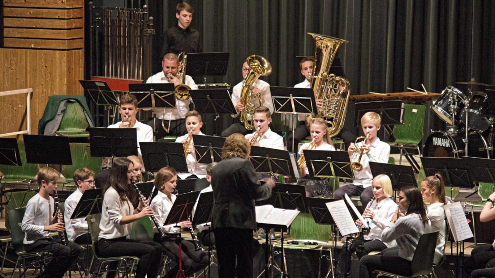Die Jugend zeigte, dass sich der Musikverein Sersheim auf seinen Nachwuchs verlassen kann. Foto: Friedrich Die Jugend zeigte, dass sich der Musikverein Sersheim auf seinen Nachwuchs verlassen kann. Foto: Friedrich