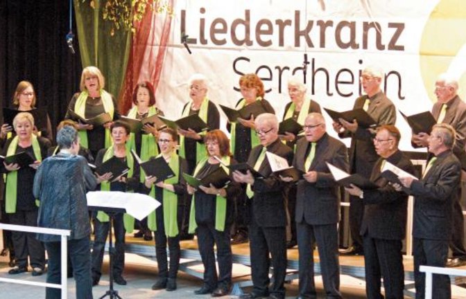 Der Liederkranz Sersheim hatte zu seinem Herbstkonzert geladen.  Foto: Friedrich