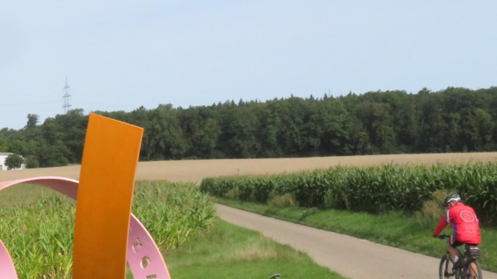 Kunst am Wegesrand bei Hemmingen.