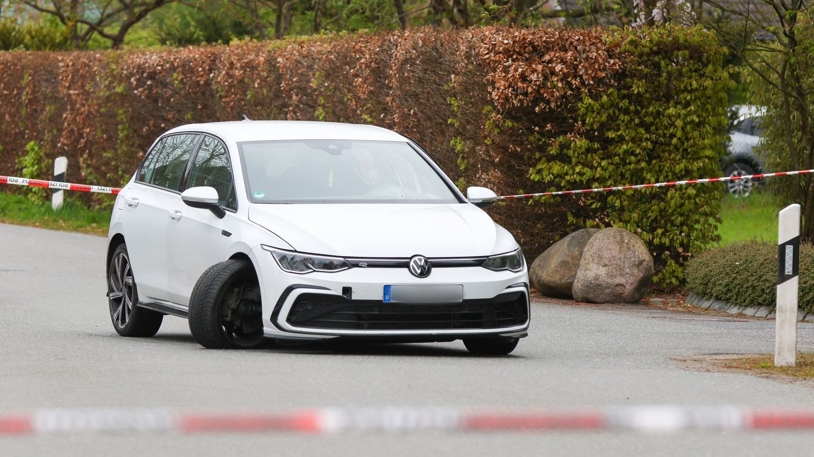 Auch in Rellingen kam es zu einem Polizei-Einsatz.Foto: Bodo Marks/dpa