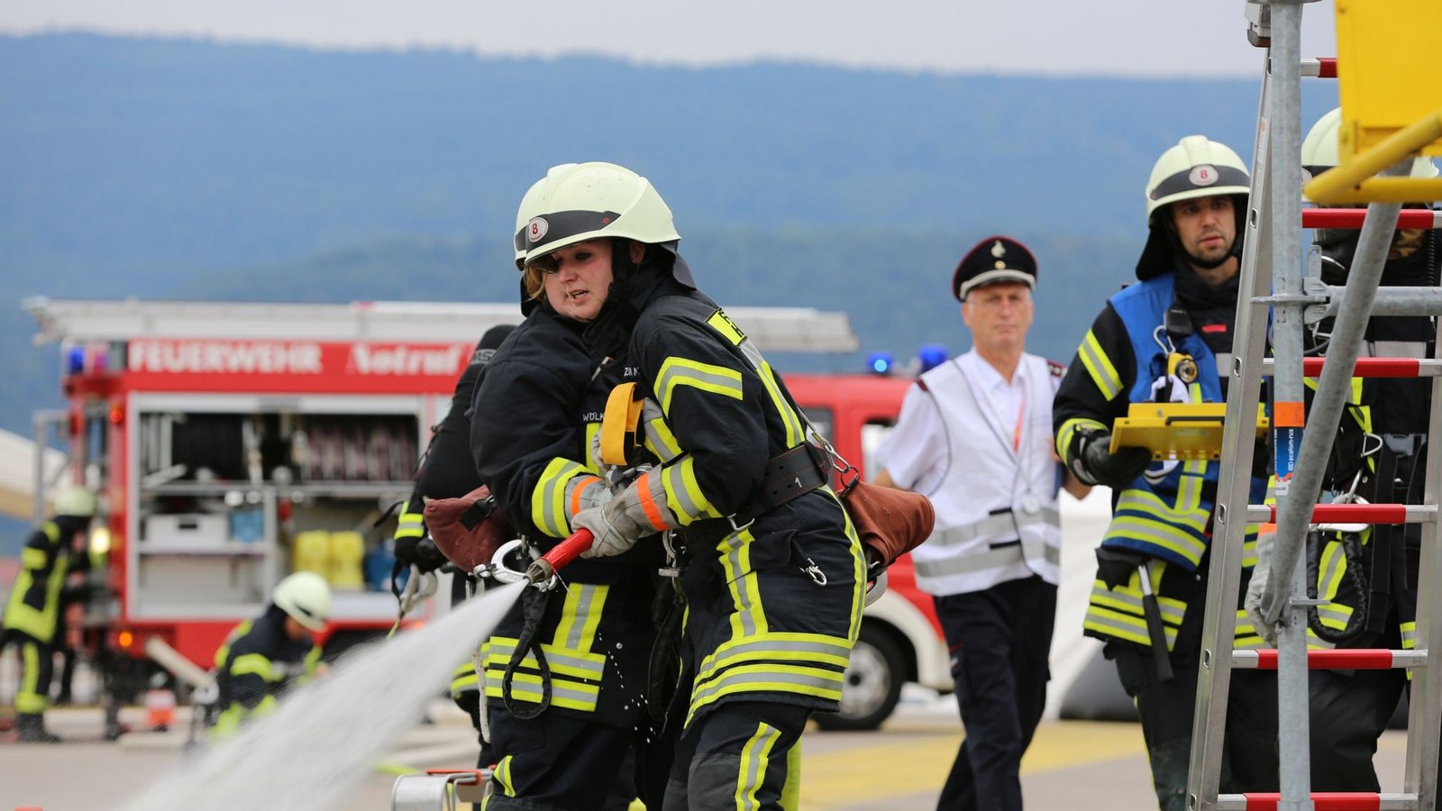 In Kehl wird es auch Wettbewerbe für die beteiligten Feuerwehren geben.Foto: Landesfeuerwehrverband Baden-Württemberg