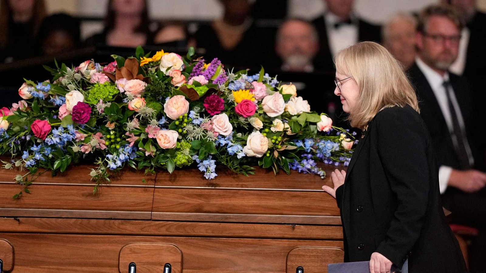 Amy Carter, die Tochter des früheren Präsidentenpaares.Foto: Getty Images via AFP/POOL Amy Carter, die Tochter des früheren Präsidentenpaares.Foto: Getty Images via AFP/POOL