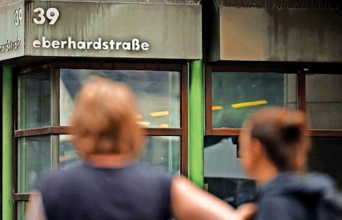 Der katastrophale Zustand des Gebäudes, in dem sich die Ausländerbehörde befindet, trägt zum schlechten Image bei.<span class='image-autor'>Foto: Lichtgut/ Max Kovalenko</span>