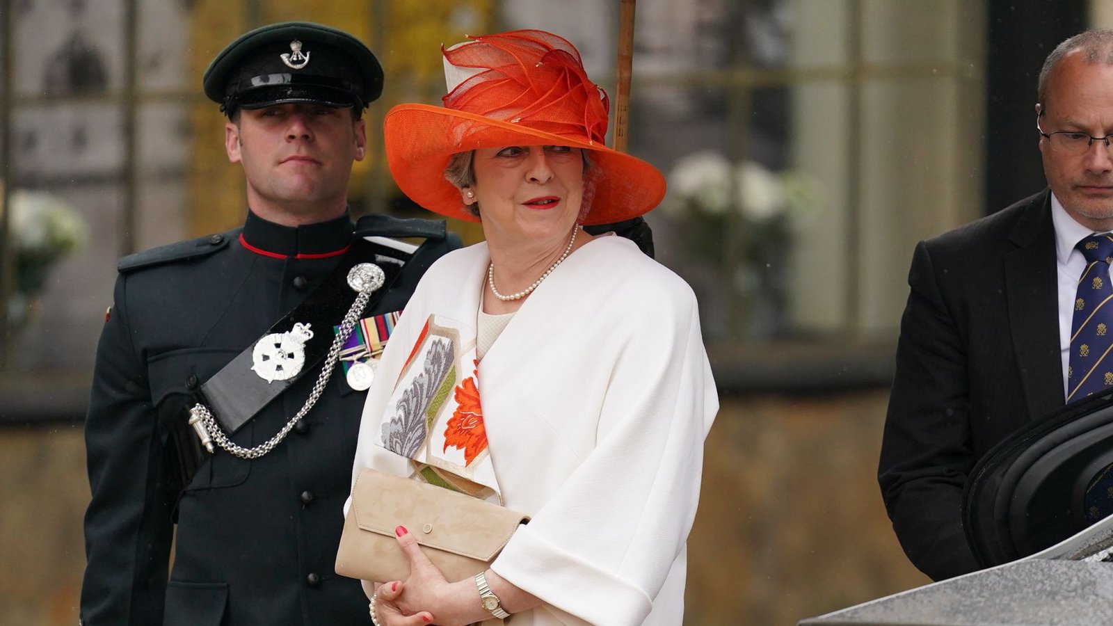 Die frühere Premierministerin von Großbritannien, Theresa MayFoto: dpa/Jacob King