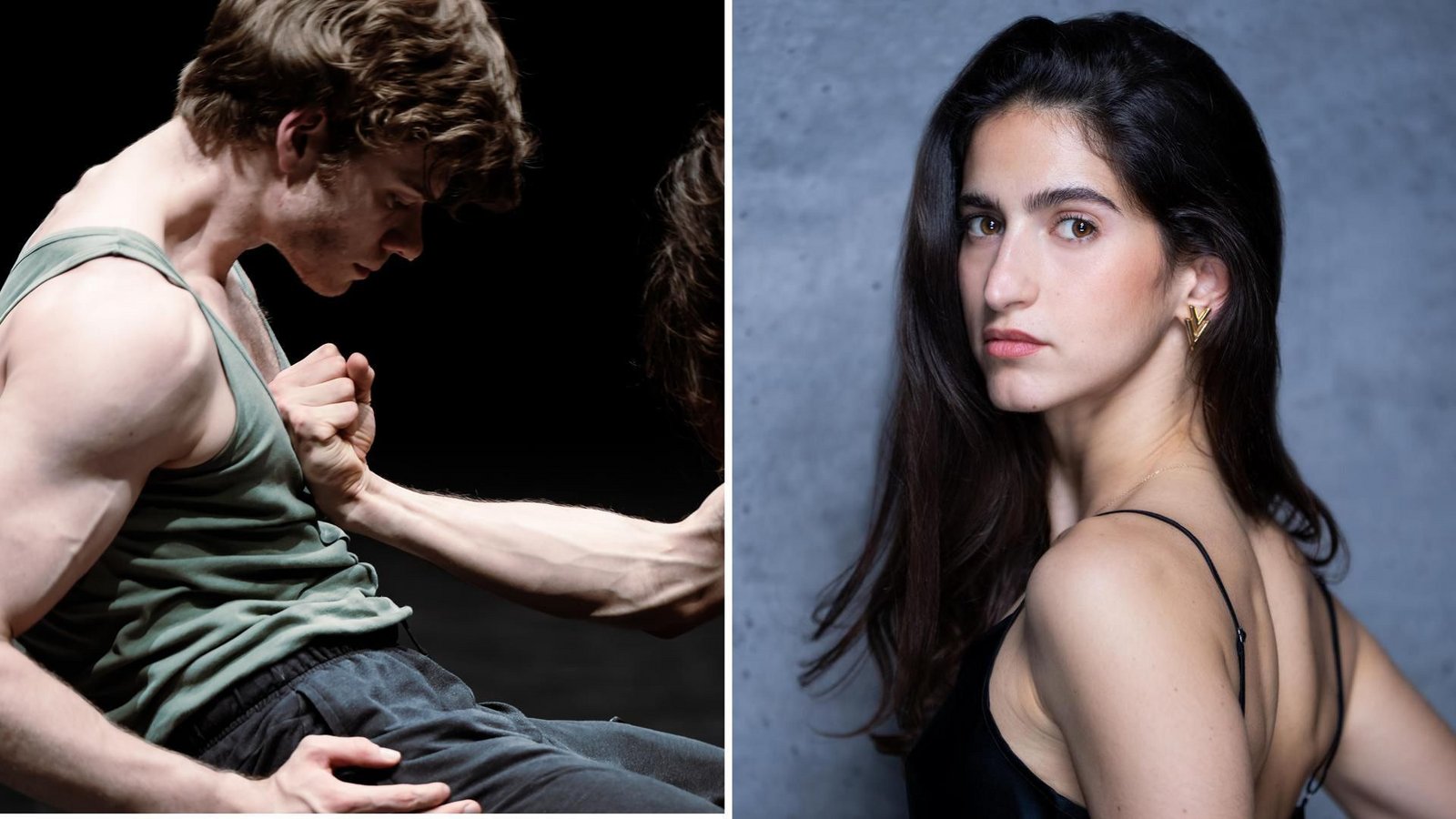 Probenszene mit Henrik Erikson aus dem neuen Ballett „Vermilion“, für das die Choreografin Vittoria Girelli  kreative Prozesse zwischen Chaos und Ordnung ergründet.Foto: Stuttgarter Ballett/Roman Novitzky