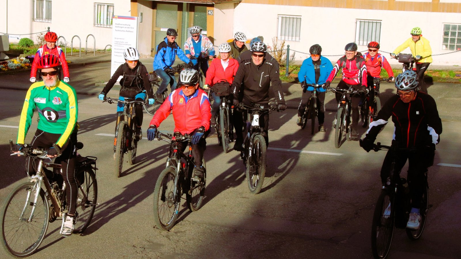 Auftakt in die Saison des Vaihinger Rad-Sport-Vereins.  Foto: Arning