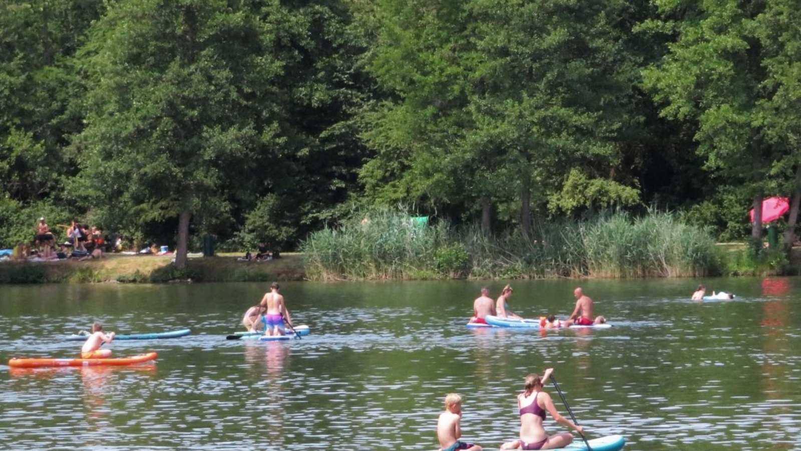 Wassersport und Badespaß im Seewaldsee ist nur an zwei Tagen untersagt. Archivfoto: Arning